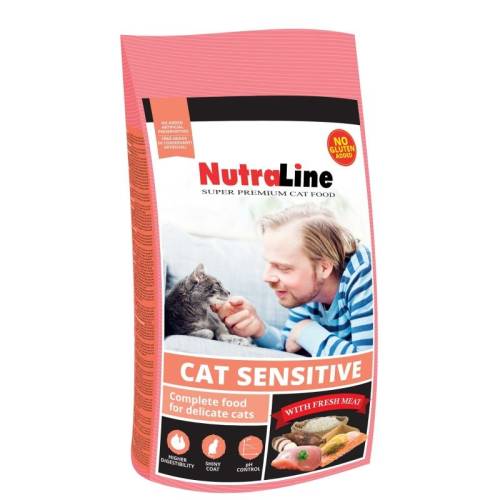 Nutraline pisica sensitive 10 kg