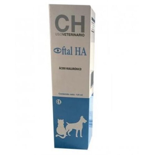 Chemical Iberica Oftal ha, solutie lavaj ocular pentru caini si pisici, 125 ml