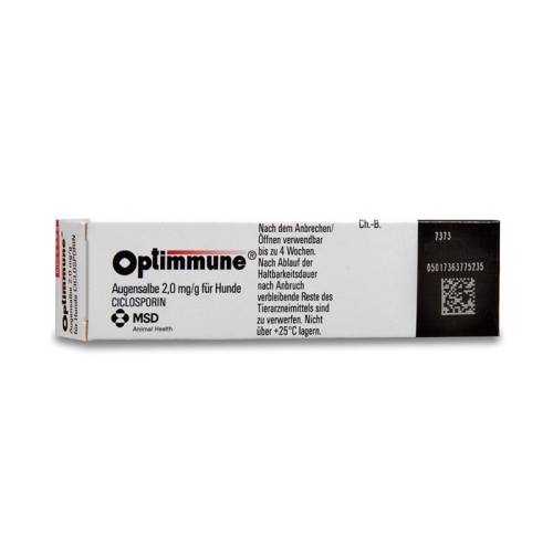 Schering-plough Optimmune unguent oftalmic, 3.5 g