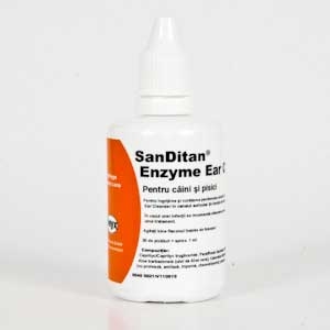Sanditan soluţie pentru curăţarea urechilor 50 ml
