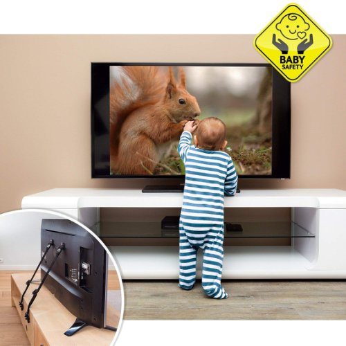 Siguranta anti-inclinare televizoare sau mobila - set 4 buc - protect tv