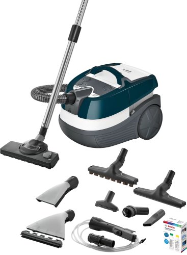 Aspirator wet&dry bosch bwd41720 3in1 serie 4 1700 w aquawash&clean turquoise-white-grey