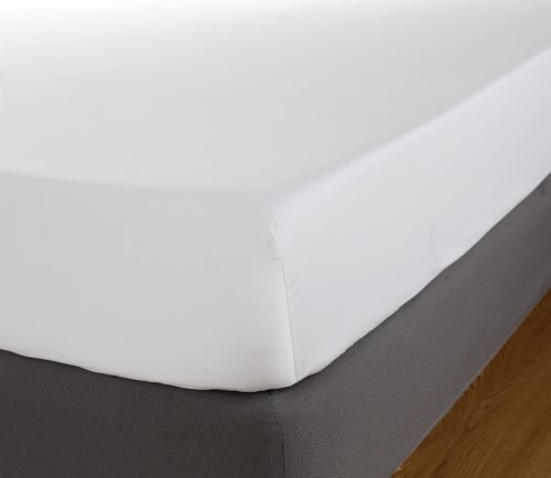 Cearceaf de pat cu elastic behrens 600tc 150x200cm alb