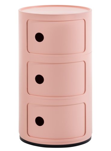 Comoda modulara kartell componibili bio 3 design anna castelli ferrieri roz
