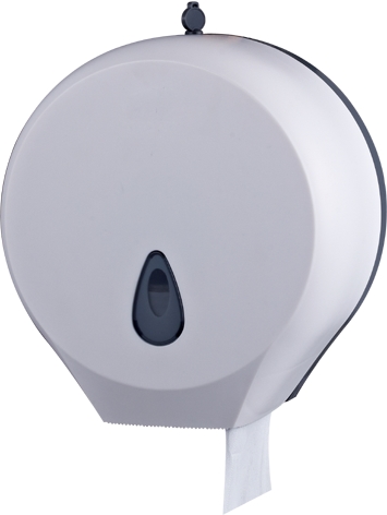 Dispenser rola hartie igienica jumbo bemeta hotel plastic alb 270 x 285 x 130 mm
