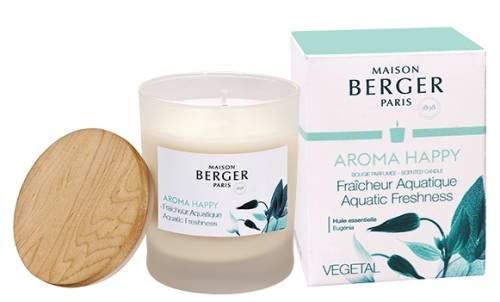 Maison Berger Lumanare parfumata berger aroma happy fraicheur aquatique 180g