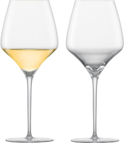 Set 2 pahare vin alb zwiesel glas alloro chardonnay handmade 525ml