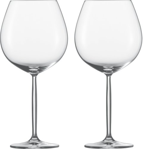 Set 2 pahare vin rosu schott zwiesel diva burgundy cristal tritan 839ml
