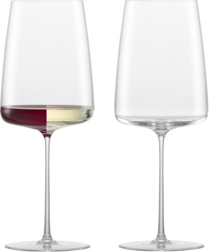 Set 2 pahare vin zwiesel glas simplify fruity & delicate handmade cristal tritan 555ml