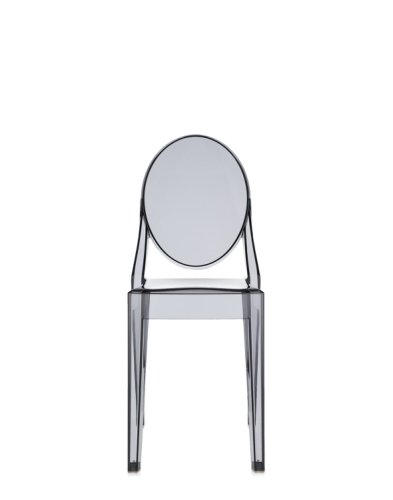 Set 2 scaune kartell victoria ghost design philippe starck fumuriu transparent