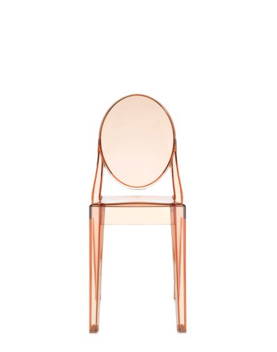 Set 2 scaune kartell victoria ghost design philippe starck roz transparent