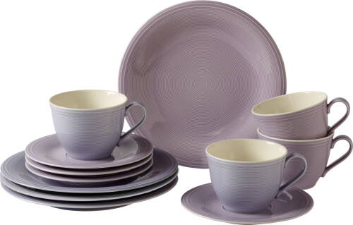 Set servire like. by villeroy & boch color loop blueblossom coffee 12 piese