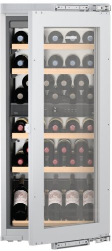 Vitrina de vinuri incorporabila liebherr vinidor ewtdf 2353 48 sticle super silent usa sticla clasa g