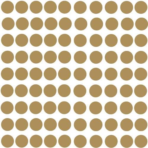 Sticker decorativ gold confetti dots | 2 colite 25,4 x 45,7 cm