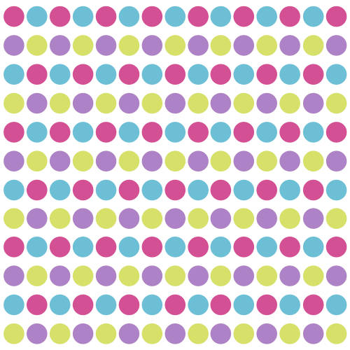 Sticker decorativ multi glitter confetti dots | 4 colite de 25,4 cm x 45,7 cm