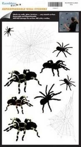 York Wallcoverings Sticker halloween spiders | 1 colita de 25,4 cm x 45,7 cm