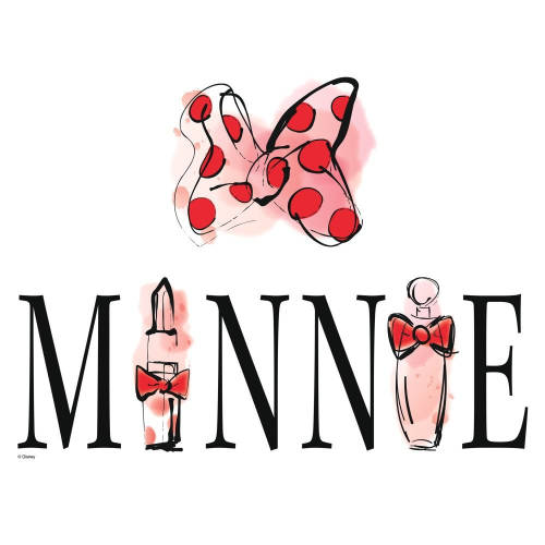 York Wallcoverings Sticker minnie mouse perfume | 92,71 x 21,9 cm