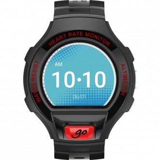 Smartwatch Alcatel go watch - negru