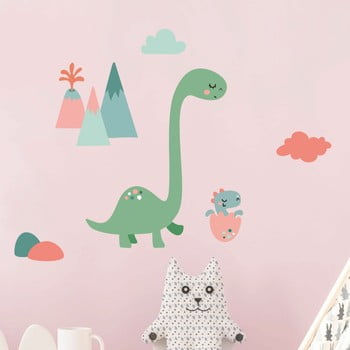 Autocolant de perete ambiance mum and baby dinosaur