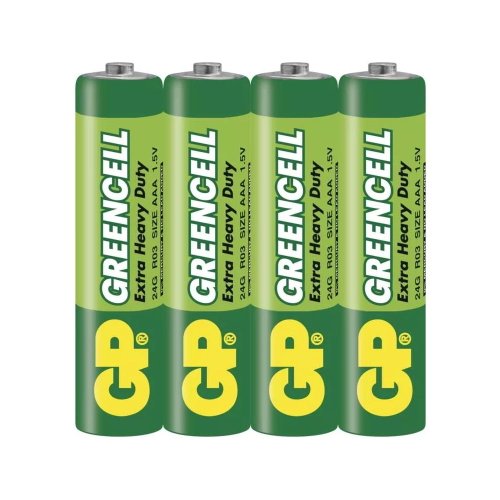 Baterii aaa cu zinc 4 buc. greencell – emos