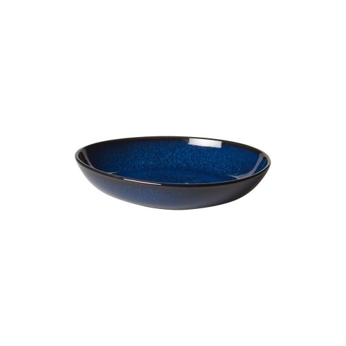 Bol din gresie ceramică villeroy & boch like lave, 22 x 21 cm, albastru închis
