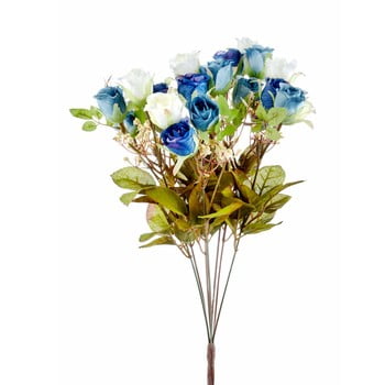 Buchet flori artificiale the mia fiorina, albastru
