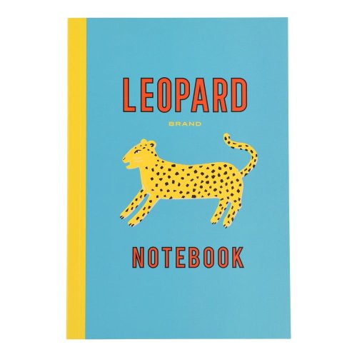 Caiet 60 de pagini format a5 leopard - rex london