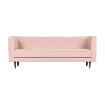 Canapea cu 3 locuri vtwonen studio, roz pudră
