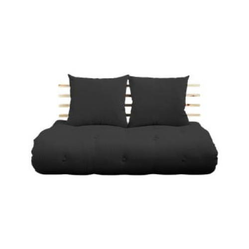 Canapea extensibilă karup design shin sano natur/dark grey