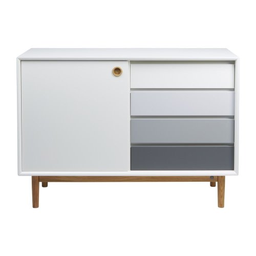 Comodă tom tailor color box, 114 x 80 cm, alb
