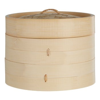 Coș bambus pentru gătit la abur premier housewares, ⌀ 20 cm
