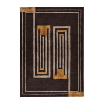 Covor țesut manual flair rugs moderne lifestyle, 200 x 290 cm, maro