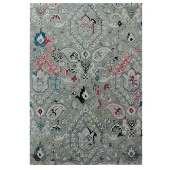 Covor țesut manual flair rugs persian fusion, 200 x 290 cm, gri