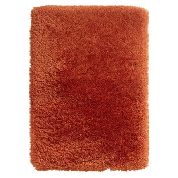 Covor țesut manual think rugs polar pl terra, 80 x 150 cm, roșu