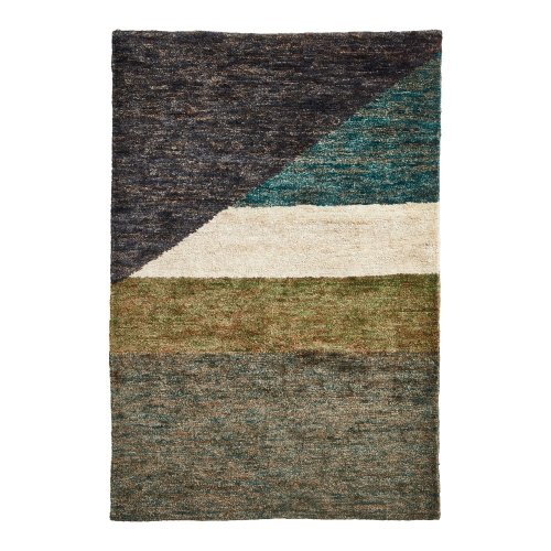 Covor verde 170x120 cm hemp - think rugs