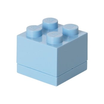 Cutie depozitare lego® mini box, albastru deschis