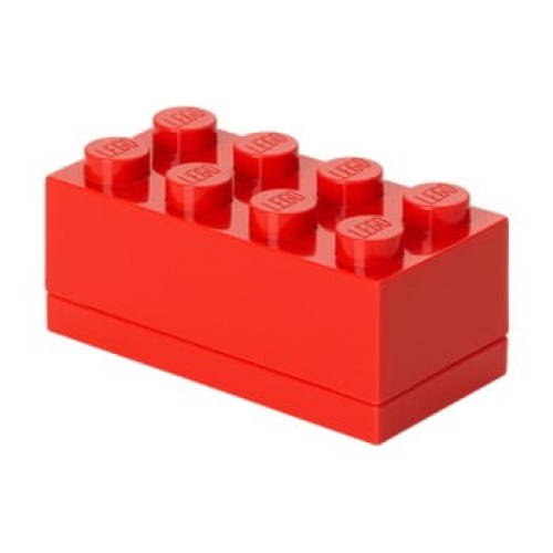Cutie depozitare lego® mini box, roșu