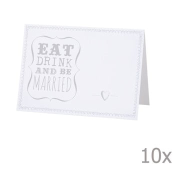 Etichete nuntă be married, 10 buc.