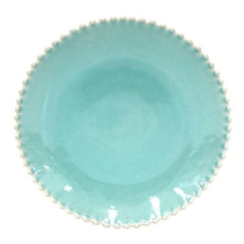 Farfurie adâncă din gresie ceramică costa nova pearlaqua, ⌀ 24 cm, turcoaz