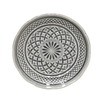 Farfurie din gresie ceramică pentru desert costa nova cristal, ⌀ 15 cm, gri