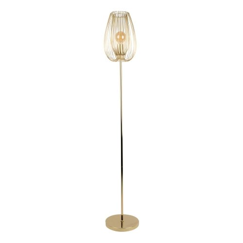 Lampadar leitmotiv lucid, înălțime 150 cm, auriu