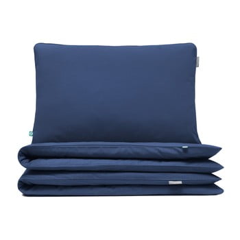 Lenjerie de pat mumla bedding set, 140 x 200 cm, albastru închis