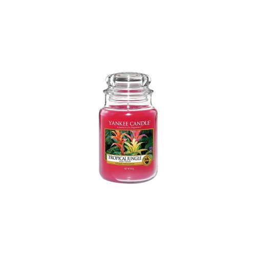 Lumânare parfumată yankee candle tropical jungle, timp de ardere 110 h