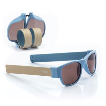 Ochelari de soare pliabili innovagoods sunfold ac5, albastru
