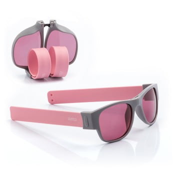 Ochelari de soare pliabili innovagoods sunfold pa1, roz
