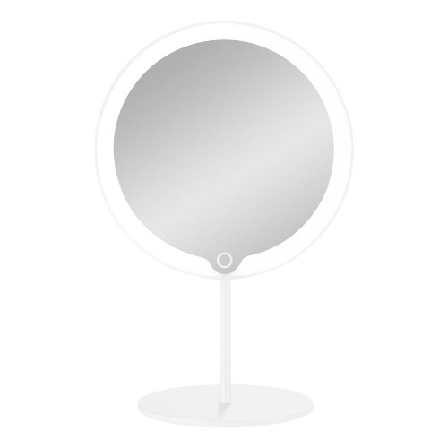 Oglindă cosmetică cu iluminare din spate cu led blomus modo, alb