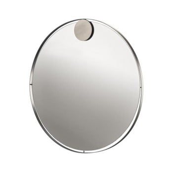 Oglindă din inox pentru perete zone ring, ø 50 cm