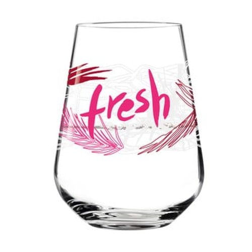 Pahar din sticlă cristalină ritzenhoff veronique virginia romo fresh, 540 ml