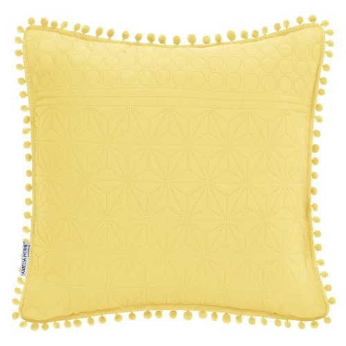 Pernă decorativă ameliahome meadore, 45 x 45 cm, galben