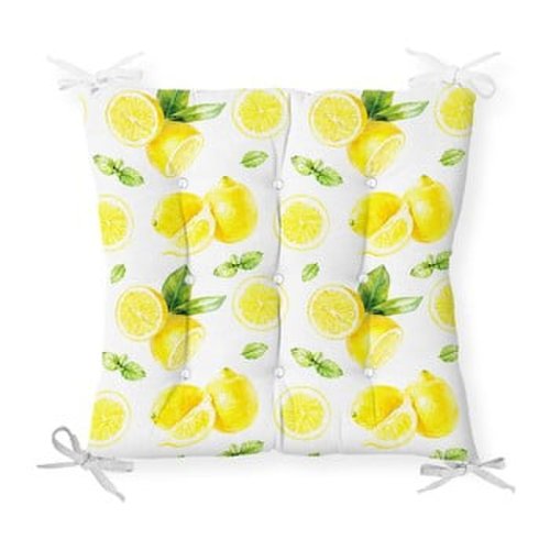 Pernă pentru scaun minimalist cushion covers sliced lemon, 40 x 40 cm